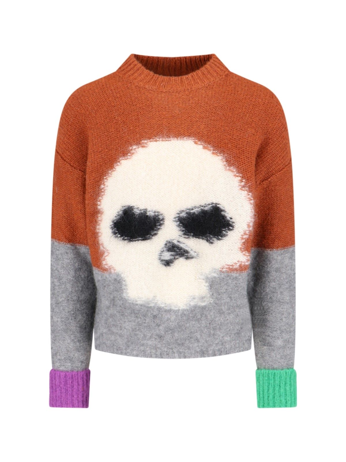 Maglione intarsio "Skull"