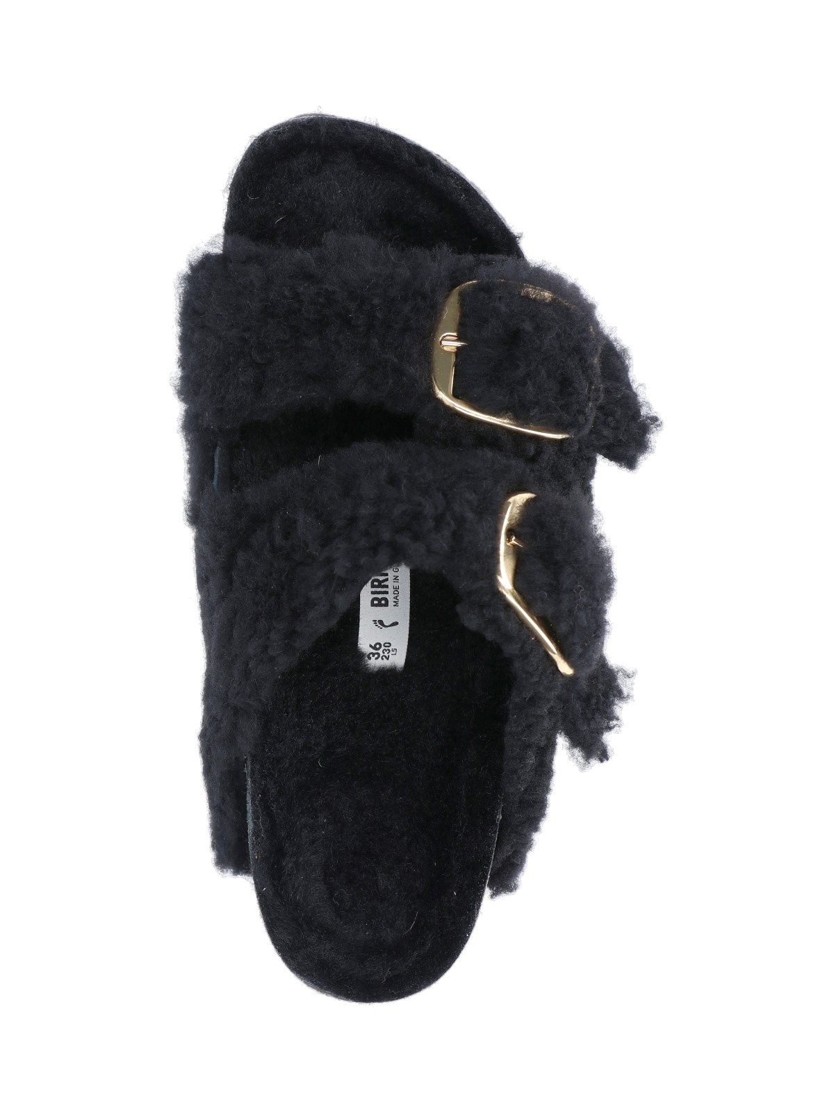Sandali "Arizona Big Buckle Shearling"