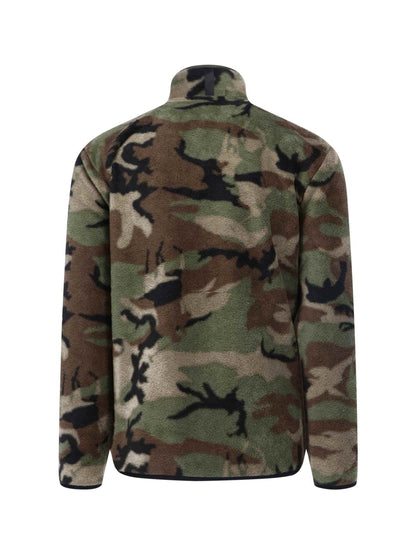 Camouflage-Sherpa-Pullover