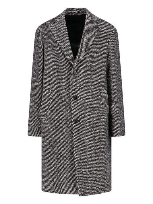 Cappotto midi monopetto