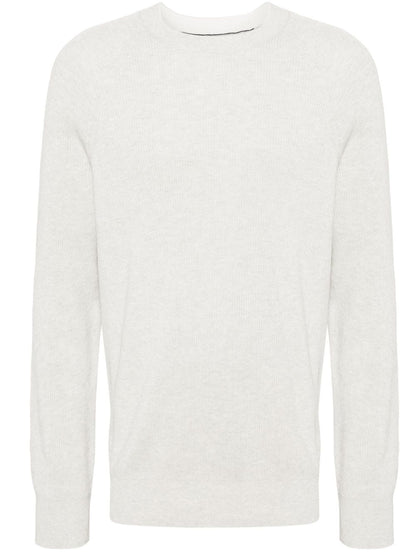 Gray cotton sweater