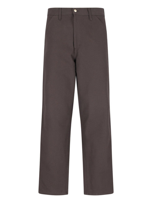 "Single Knee" Straight Pants