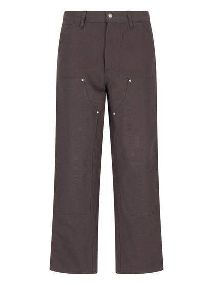 Straight "Double Knee" trousers