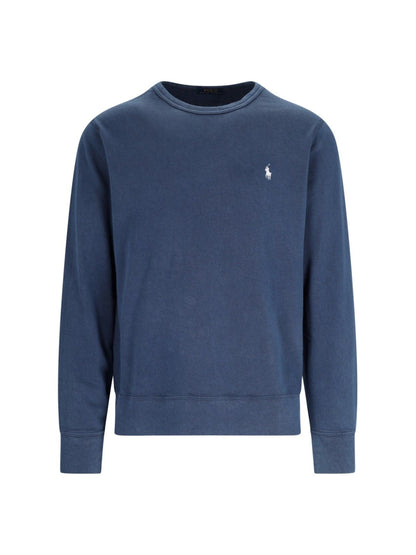 Crewneck sweatshirt with logo