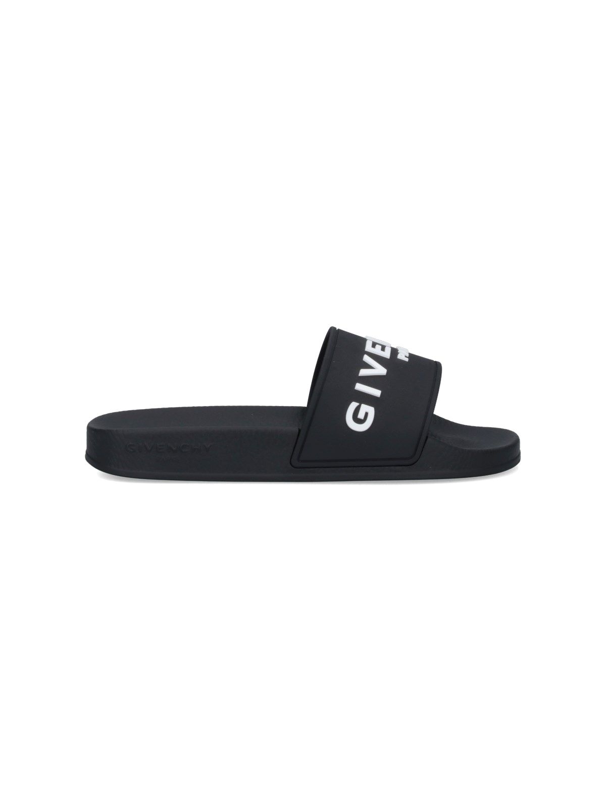 Slide-Sandalen mit Logo