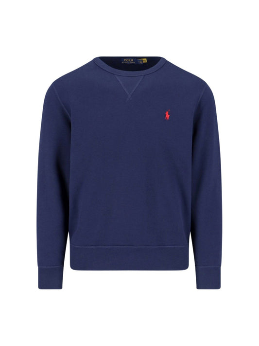 Crewneck sweatshirt with logo