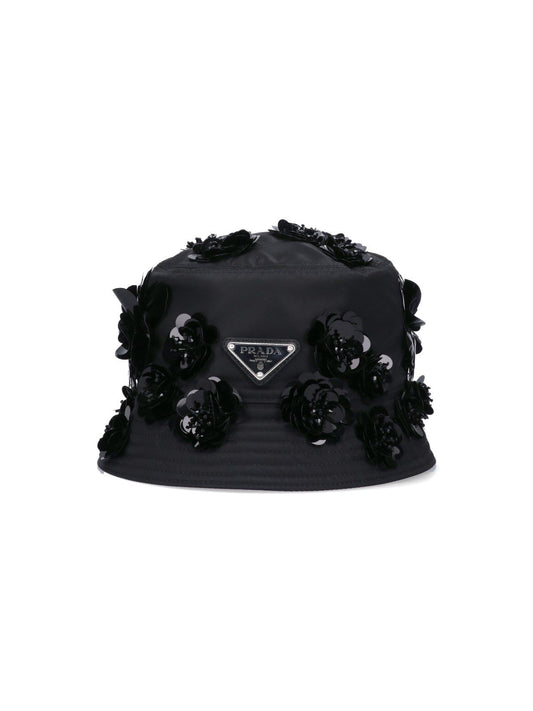 Cappello Bucket Dettaglio Paillettes