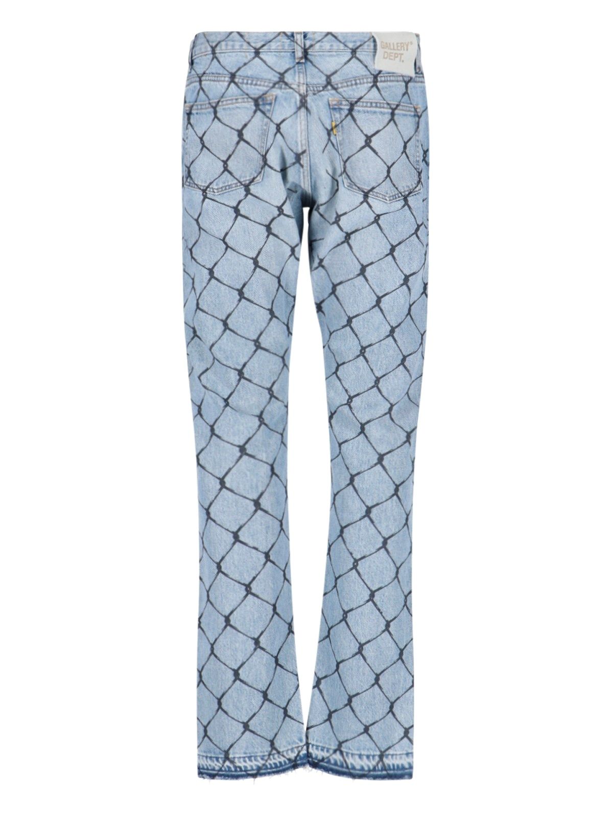 Hose mit „Cage“-Mesh-Print