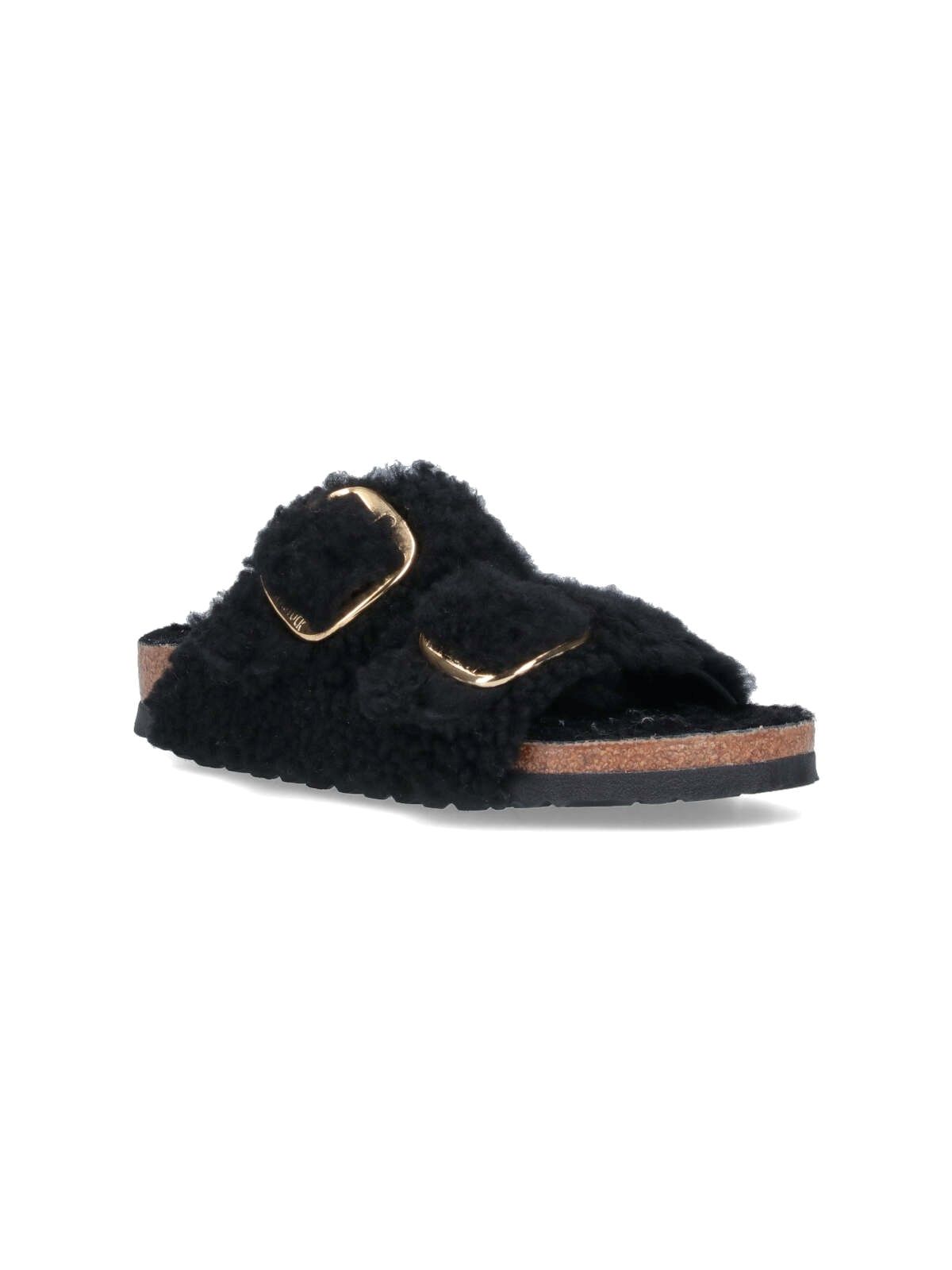 Sandali "Arizona Big Buckle Shearling"