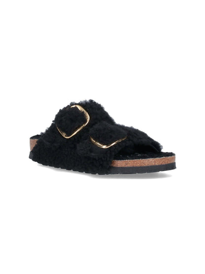 Sandali "Arizona Big Buckle Shearling"