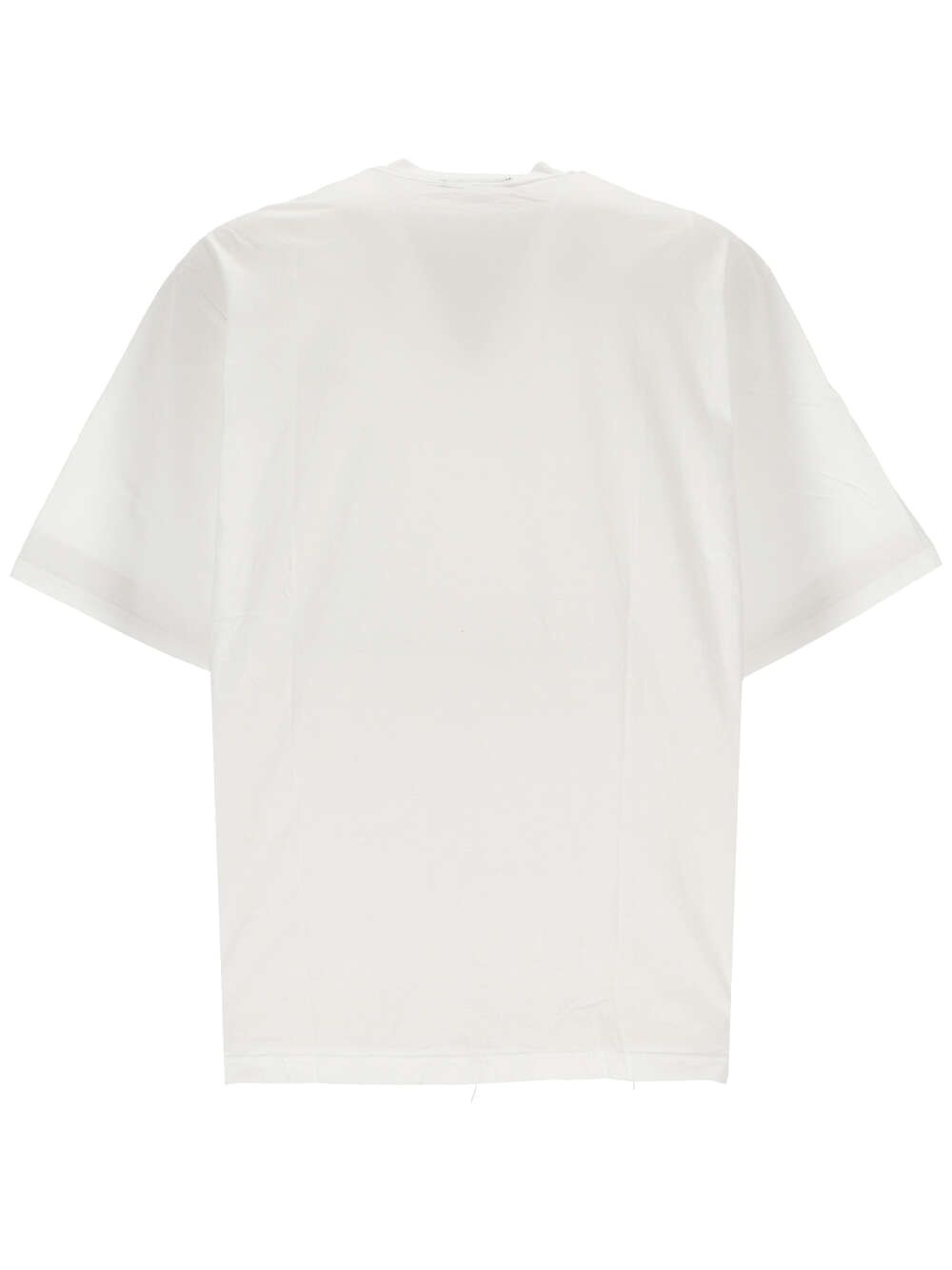 Blusa bianca con dettagli cut-out