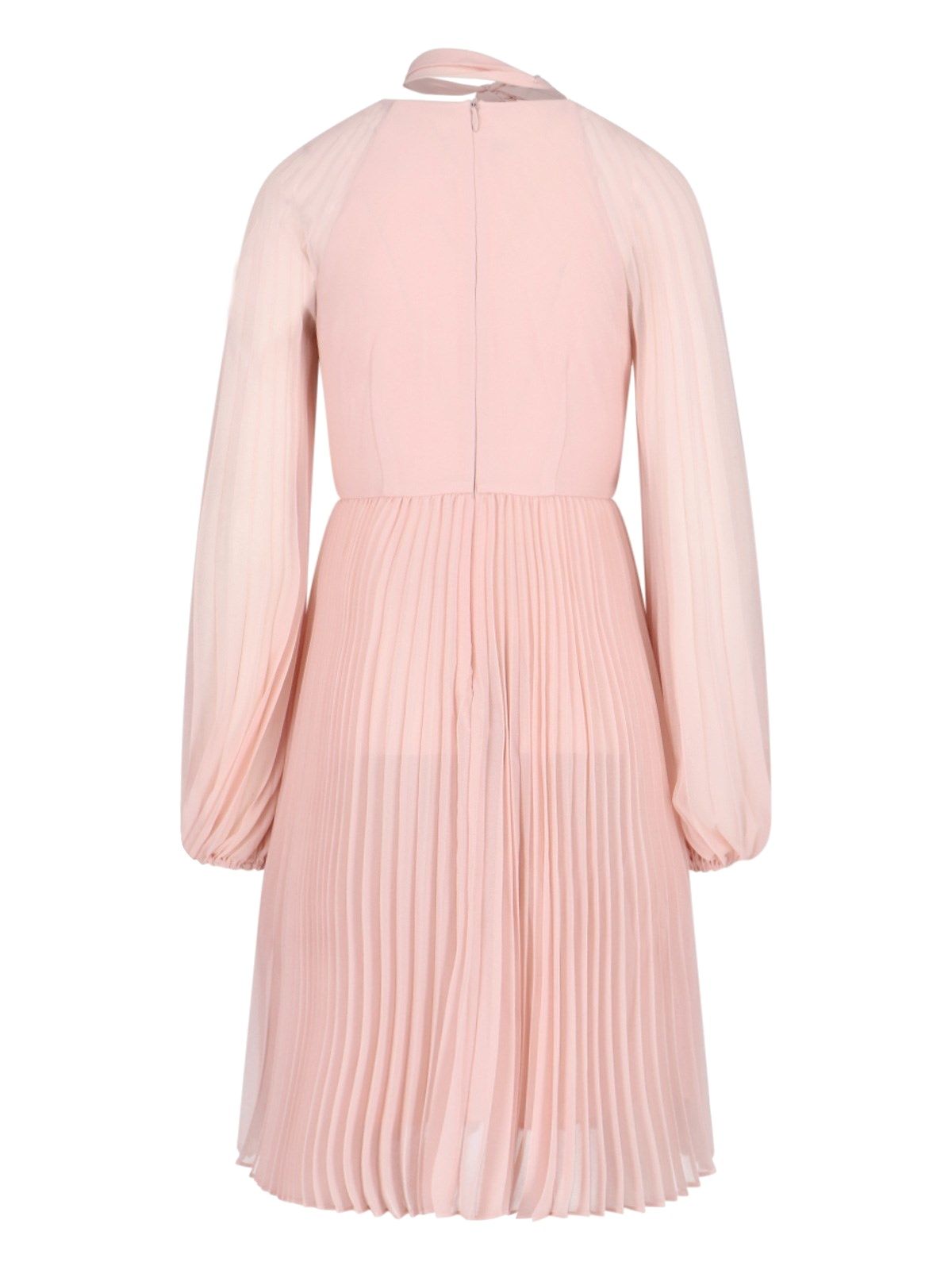 "Sunray pleated" midi dress