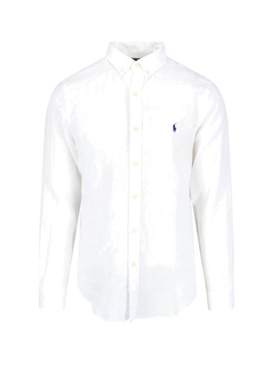 Camicia ricamo logo