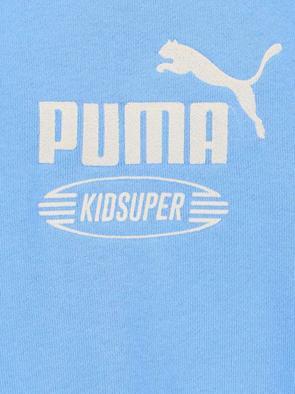 X KIDSUPER Felpa logo