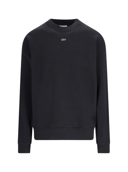 Crewneck sweatshirt with logo