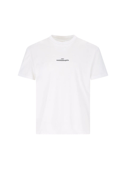 „Verzerrtes Logo“-T-Shirt