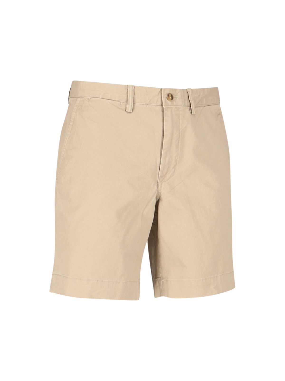 Shorts mit Logo-Stickerei