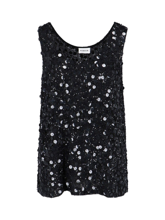 Sequined Tank Top