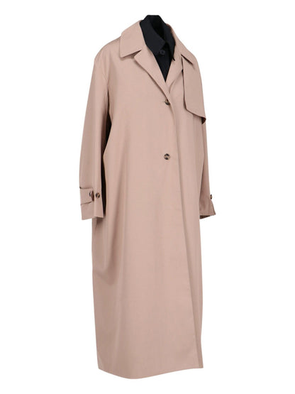 Double layer trench coat