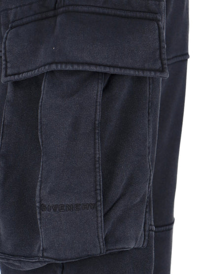 Pantaloni cargo in cotone