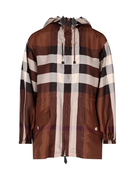 Parka Motivo Tartan