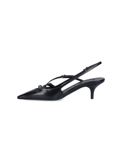 Décolleté slingback