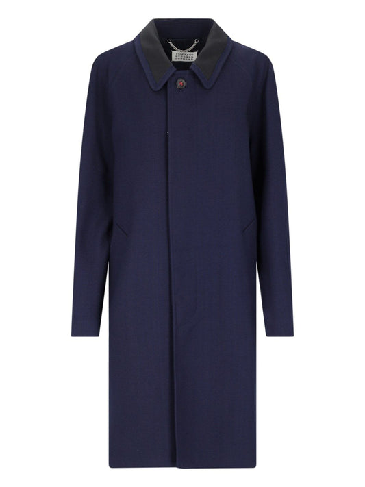 Wool viscose coat