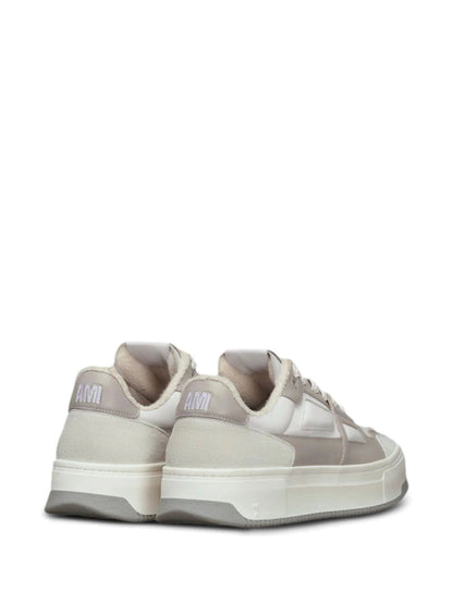 Ami WHITE/ASH GRAY Sneakers