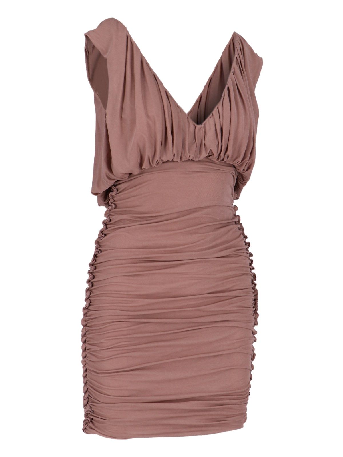 Draped mini dress