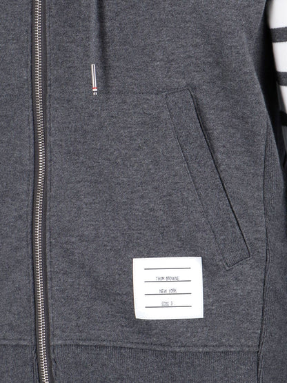 "4-Bar" Zip Up Sweatshirt