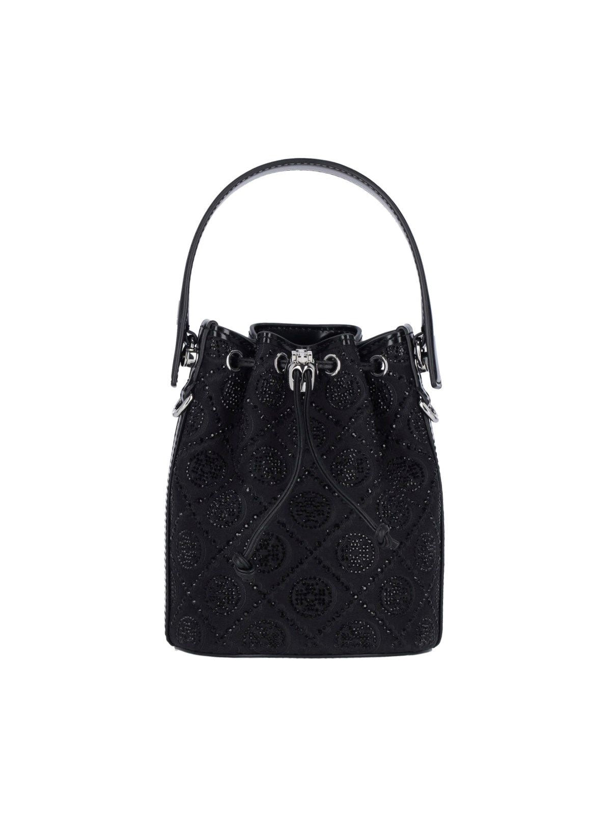 Borsa mini con strass "T Monogram"