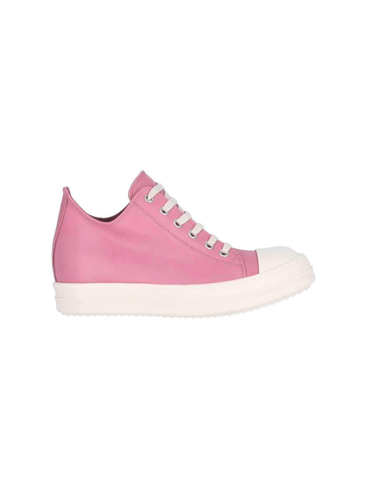 Sneakers low-top in pelle