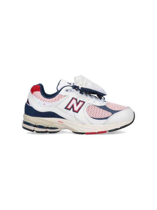 "2002R white red navy" sneakers