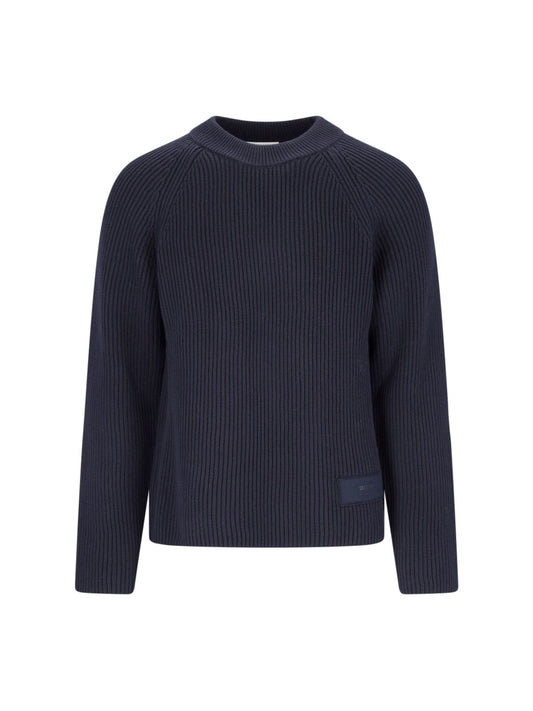 Gerippter Pullover