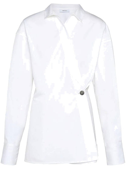 Optical white cotton t-shirt