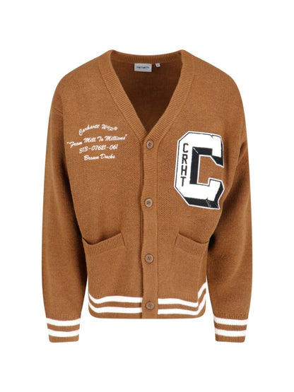 Cardigan "Brown Ducks"