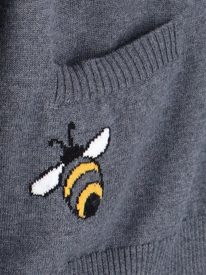 Cardigan "Birds and Bees"
