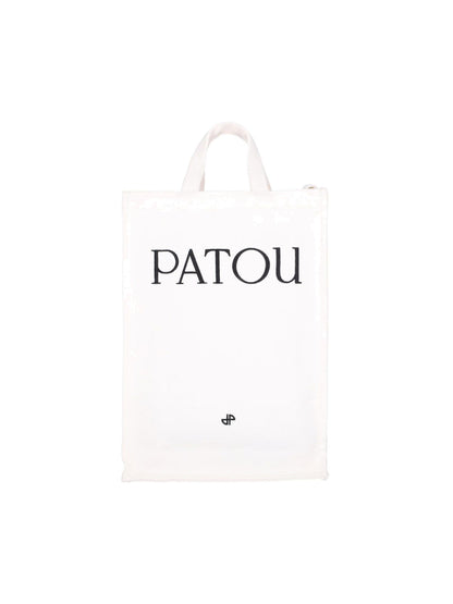 Borsa tote verticale logo