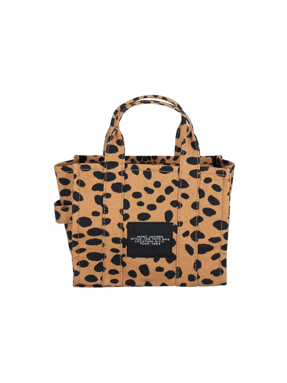 Borsa tote "The Small Cheetah Canvas"