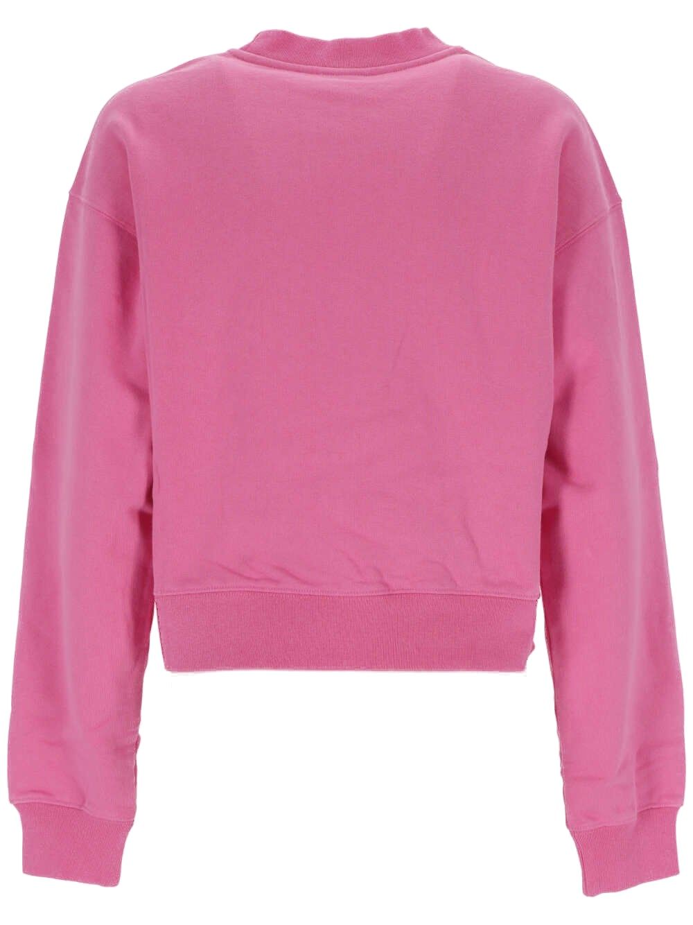 jersey di cotone rosa bubblegum toppa