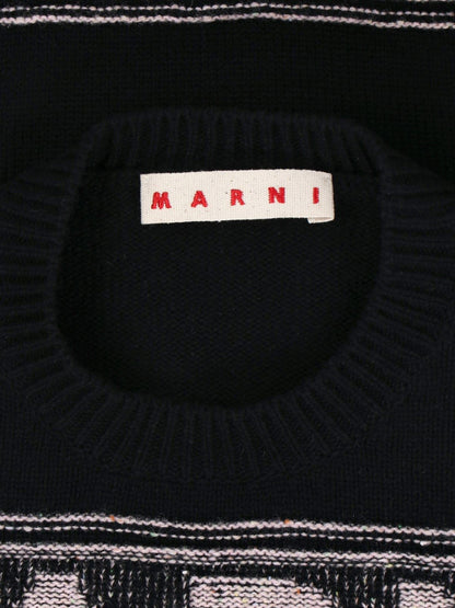 Crewneck sweater with logo