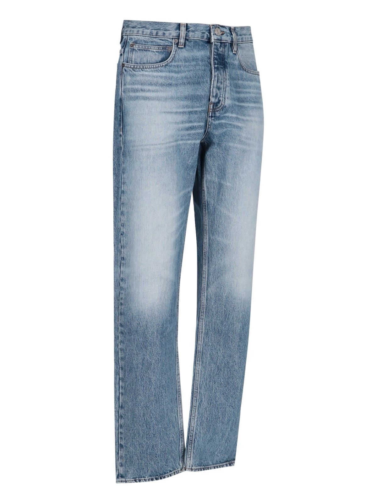 Straight leg jeans