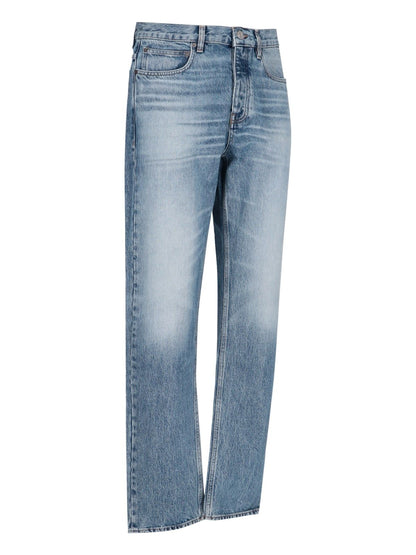 Straight leg jeans