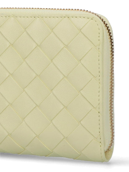 Portafoglio Zip Intrecciato