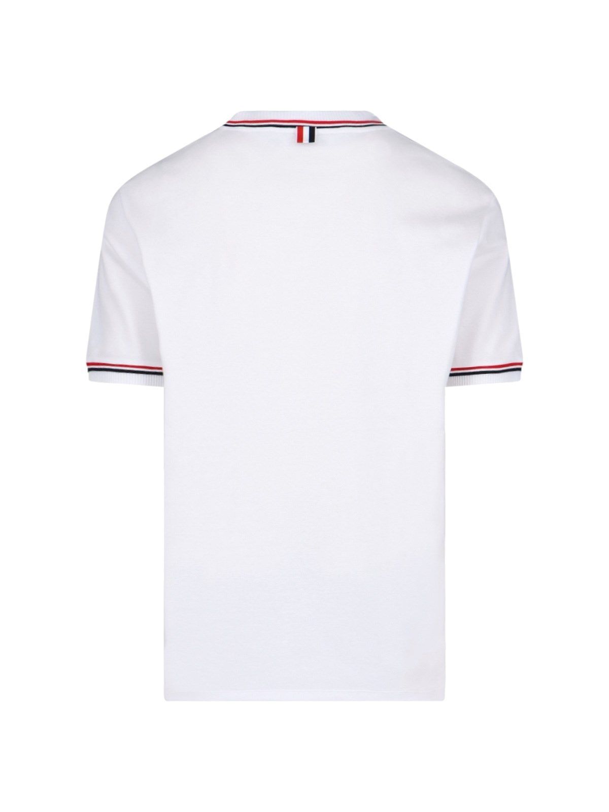 T-shirt dettagli tricolore