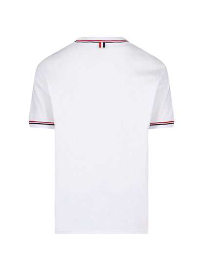 T-shirt dettagli tricolore