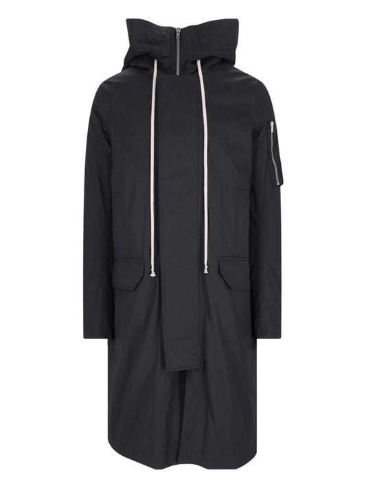 Parka cappuccio maxi