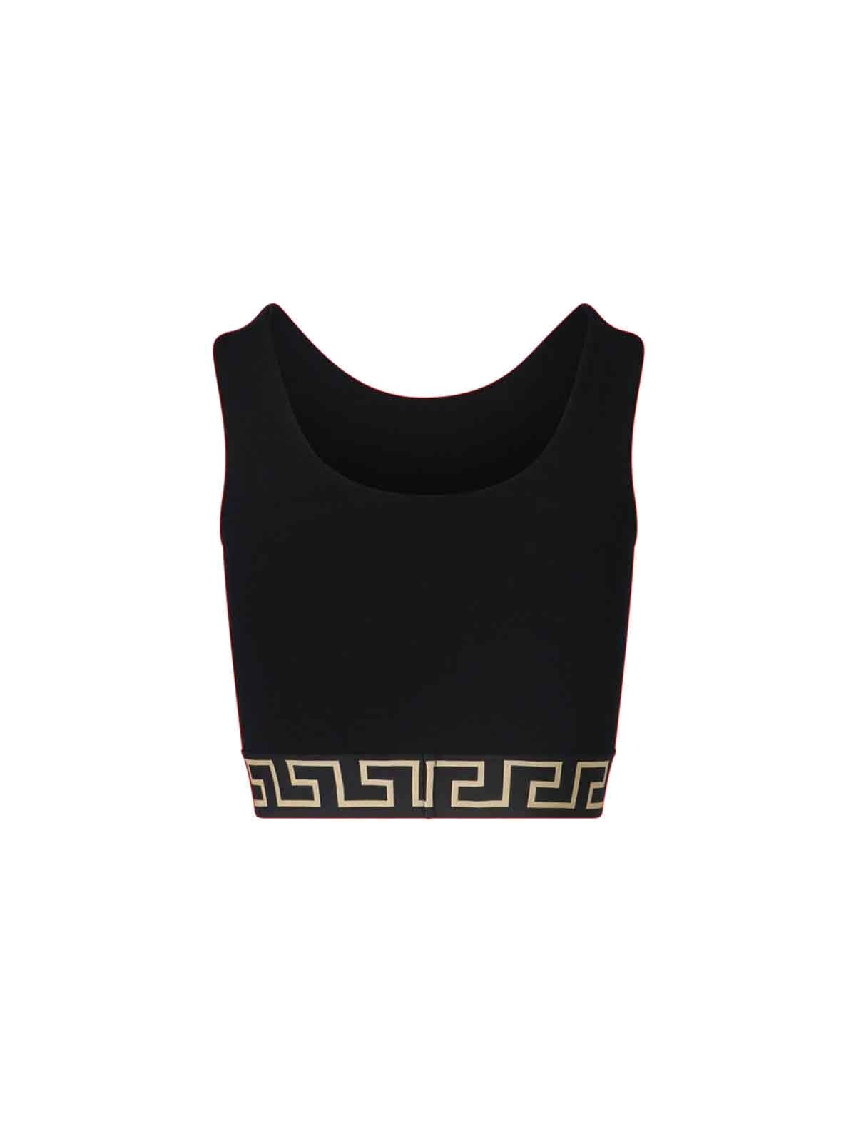 Top sportivo crop "Greca"