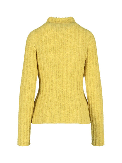 x JW Anderson gerippter Frotteepullover