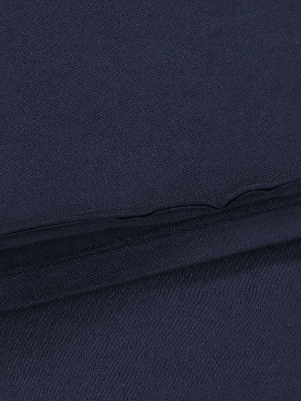 Saint Laurent T-Shirt logo-t-shirt-Saint Laurent-T-shirt logo Saint Laurent, in cotone blu, girocollo, maniche corte, stampa logo tono su tono fronte, orlo dritto.-Dresso